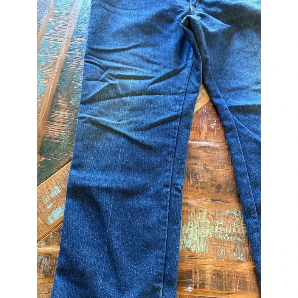 Wrangler Five Star Men's Jeans - Dark Stonewash, Size 38 X 29
